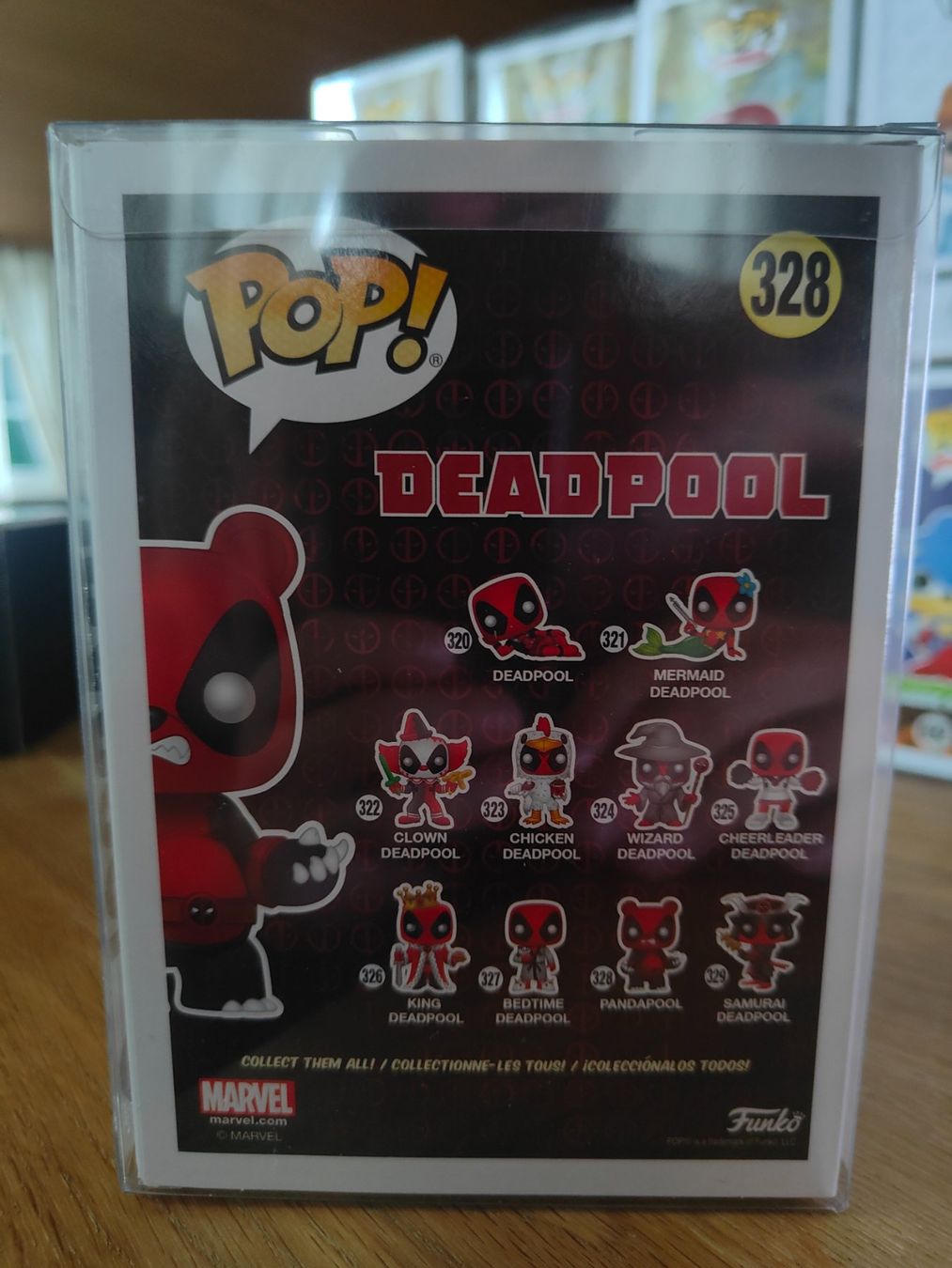 Funko Figurines: Funko Pop! Deadpool - Pandapool CHASE flocked #328 – D'occasion à Benken SG par beasty91 2