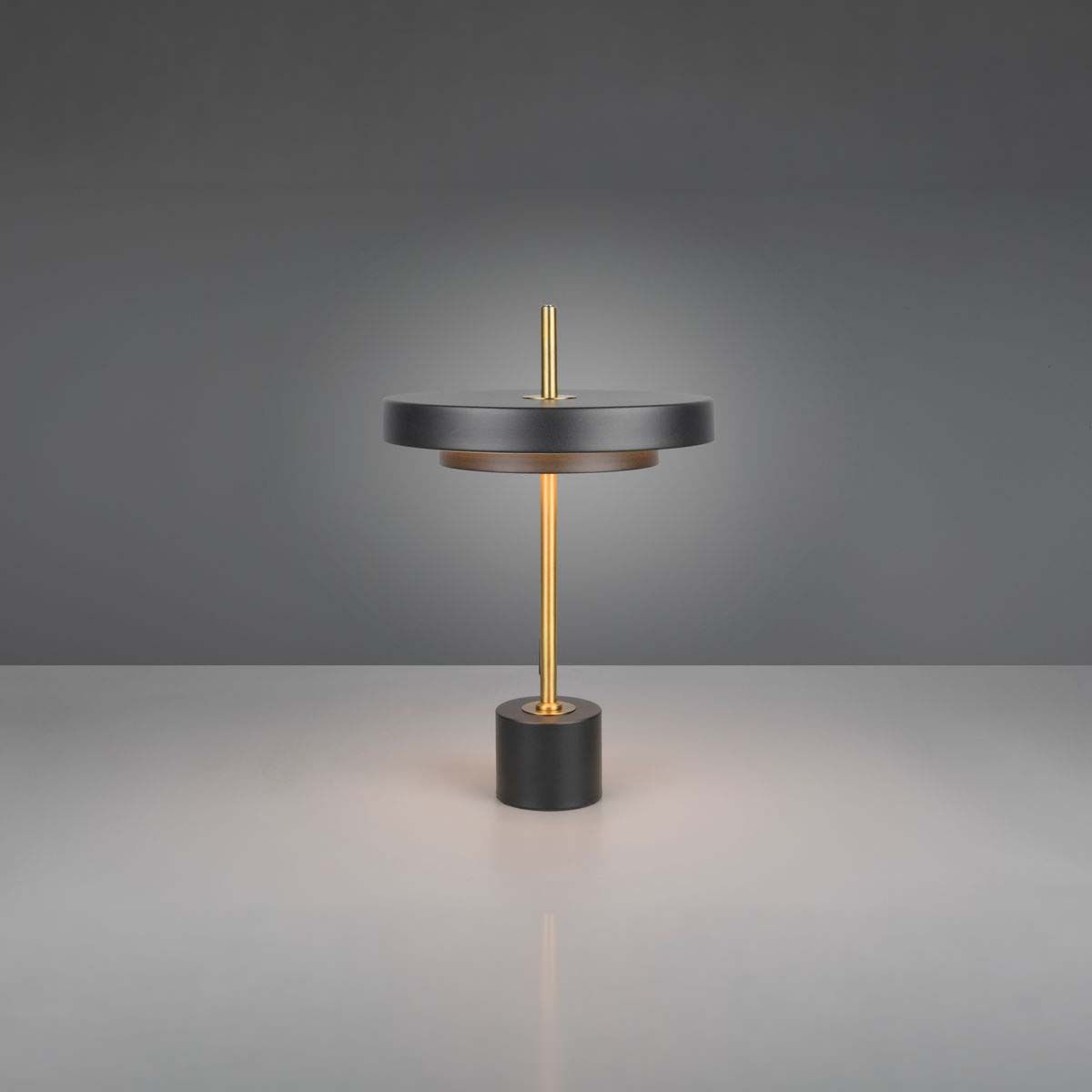 Lampade: LED Tischleuchte, Schwarz, 46 cm Höhe – Nuovo (secondo la descrizione) da Kreuzlingen venduto da Smart-Light 1