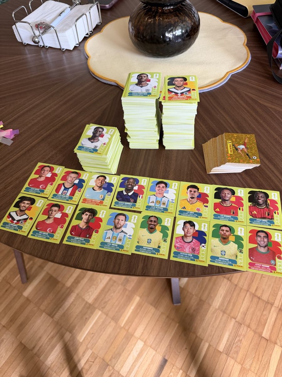 Panini Carte collezionabili: WM Sticker Panini Karten Sammlung über 1000+ Karten – Nuovo (secondo la descrizione) da Schlieren venduto da jjfernandes99
