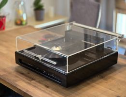 Plattenspieler Goldmund Studio mit Clearaudio Tonabnehmer