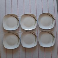 Ensemble de 6 assiettes en porcelaine