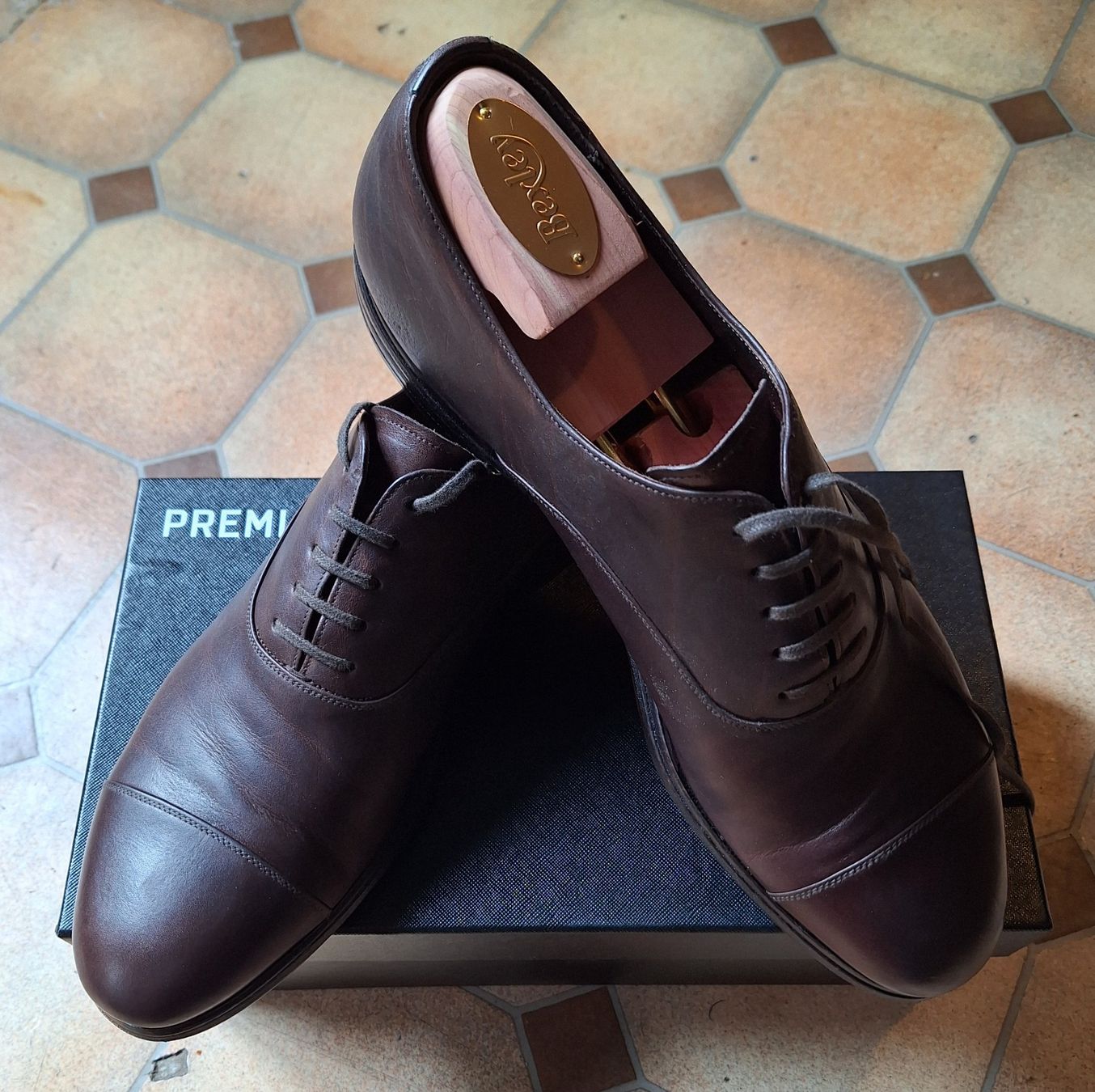 Scarpe da uomo: Premiata Derbies Dark Brown 9 UK – Usato da Basel venduto da OnutWOODLAND 1