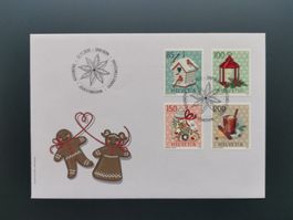 Schweiz FDC Sondermarken Weihnachten 2020