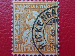 1863: Nr.32, sehr sauber entwertet: RICKENBACH