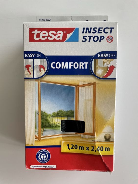 tesa® Insect Stop Fliegengitter COMFORT für Fenster (Neu und ...