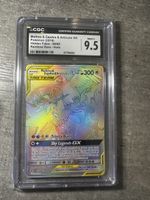 Pokémon Karte Moltres Zapdos Articuno GX CGC 9.5 Mint+