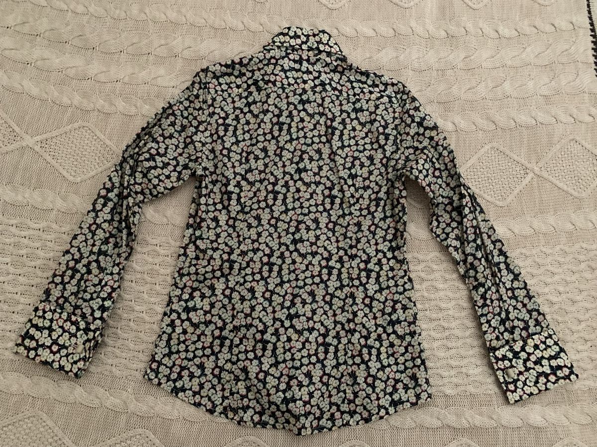Camicette: Chic Cotton Shirt - Size 38 - Floral Spring Pattern! – Nuovo e nell'imballaggio originale da Lausanne venduto da milasha 4