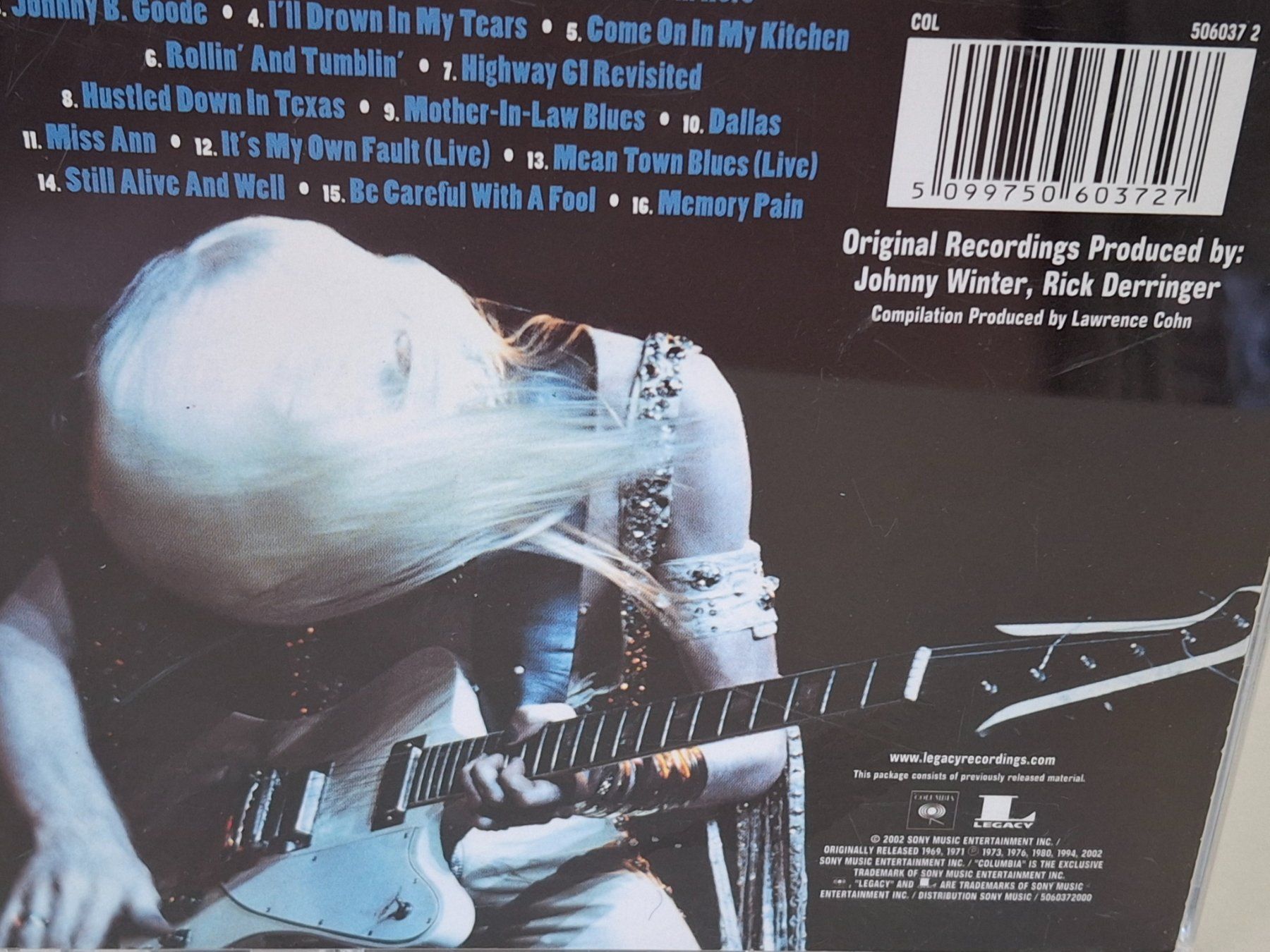 CD: CD Johnny Winter - The Best of - – Usato da Aarberg venduto da Jackup1 1