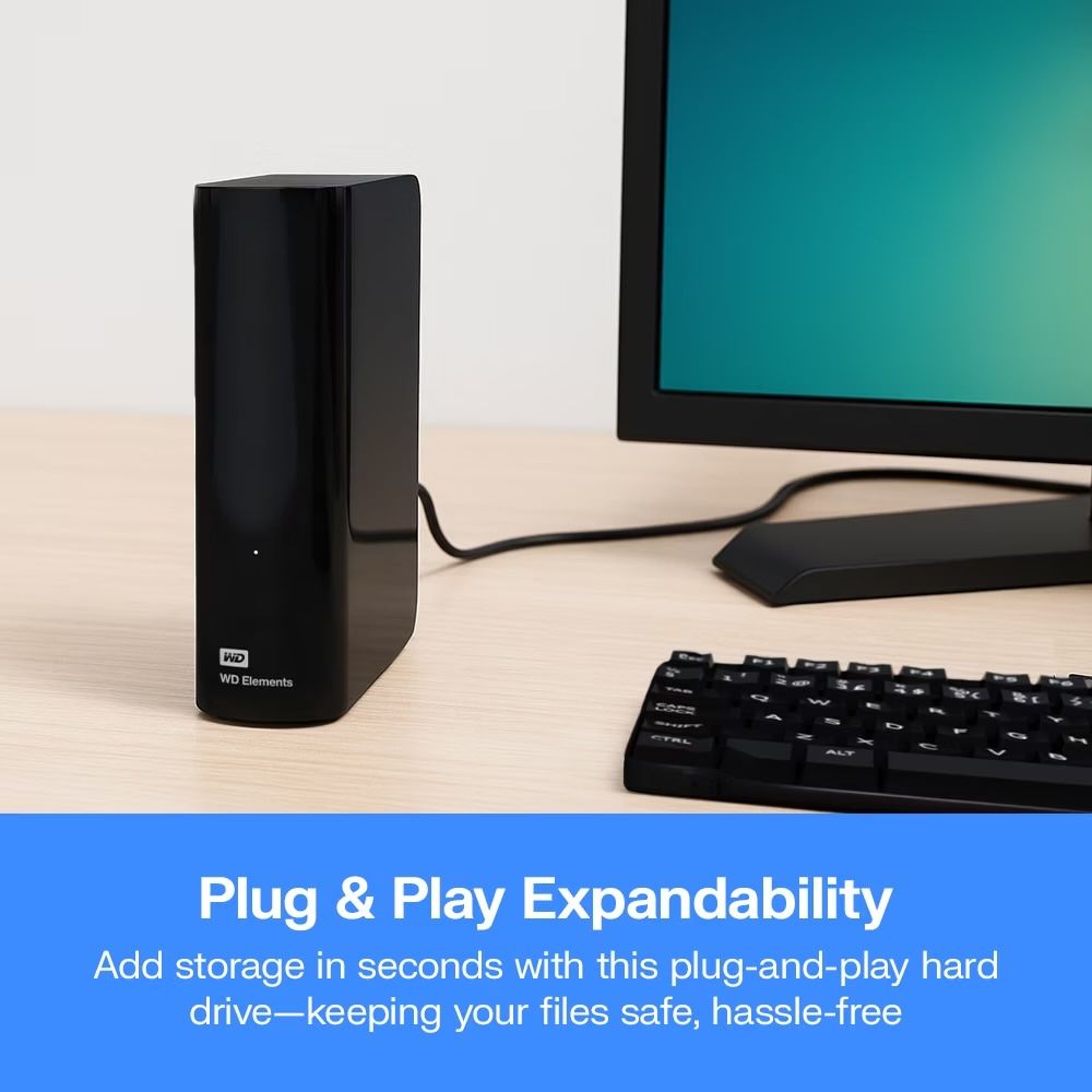 Western Digital Disques durs: WD Elements Desktop 12 TB Festplatte – D'occasion à Münsingen par Hugibugi3153 3