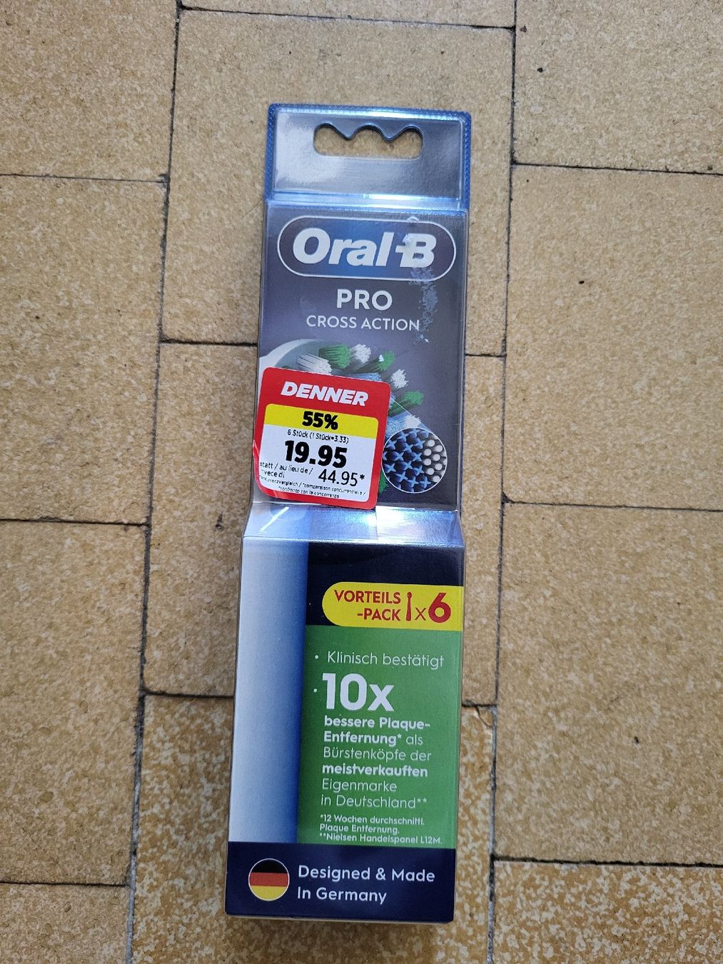 Oral B Cura dei denti: Oral-B Zahnbürstenkopfe – Nuovo e nell'imballaggio originale da Zweisimmen venduto da Adorable
