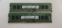 2x 8GB DDR4 RAM Module PC4-2133Mhz