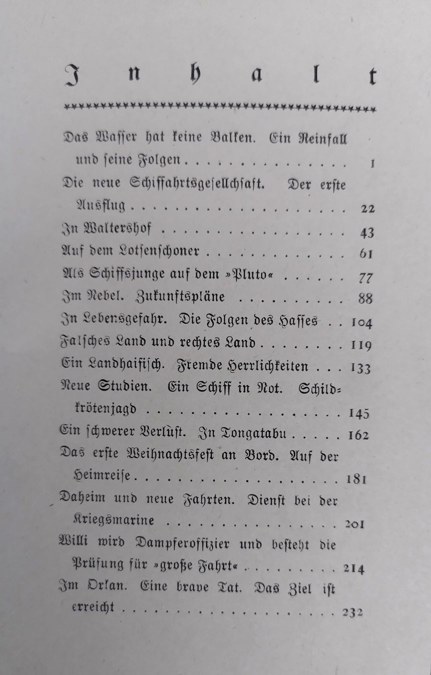 Livres: Willi der Schiffsjunge / Buch ±1925 / Graf Bernstorff – D'occasion à Bellach par JingleJerry 4