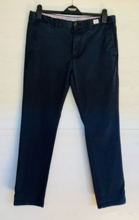 Tommy Hilfiger Chino Hose dunkelblau guter Zustand