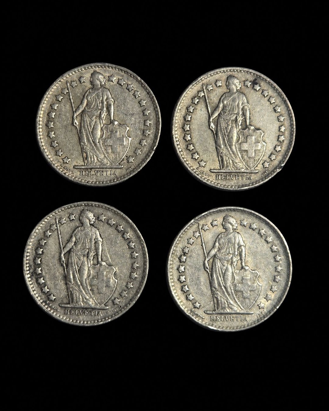 Tutti le monete: 50 Rappen 1948 Silver X4 – Usato da Aarwangen venduto da you_jrw8 1
