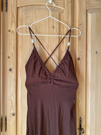 Zara Kleid, Gr. S, Braun