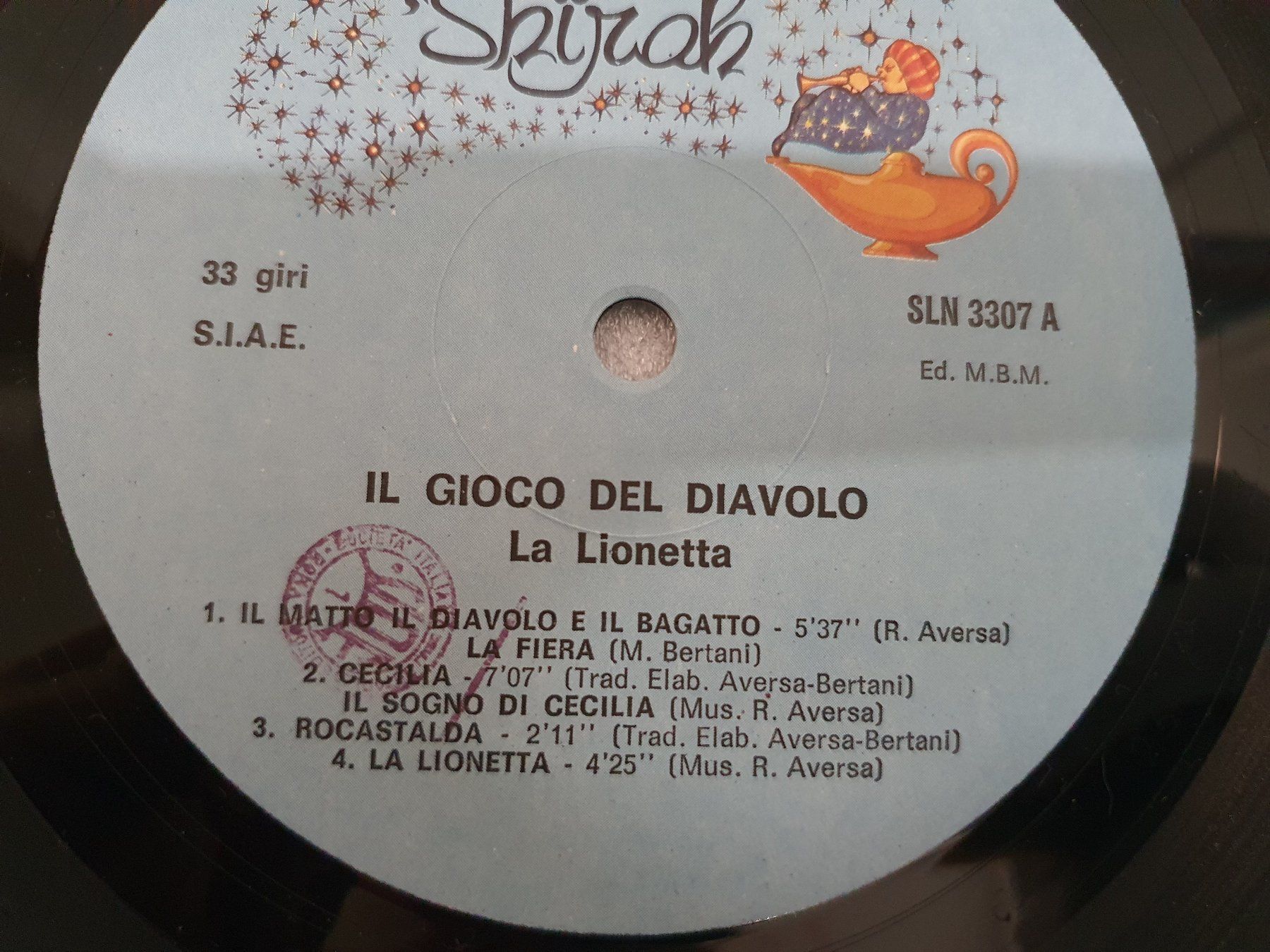 Dischi in vinile: La Lionetta - Il Gioco Del Diavolo – Usato da Uster venduto da Vinyl-Leidenschaft 4