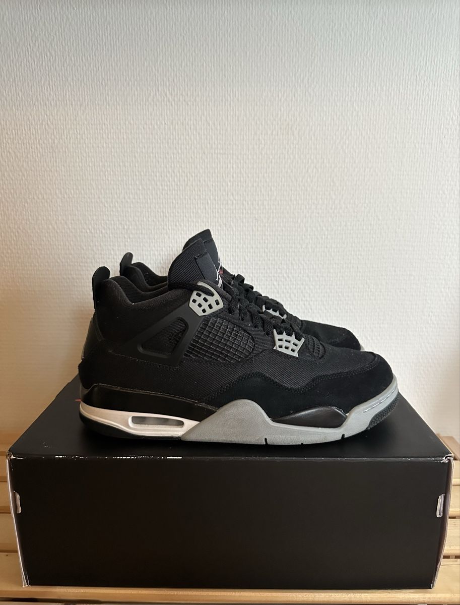 Jordan Scarpe da uomo: Jordan 4 Retro Black Canvas / EU 43 – Usato da Abtwil SG venduto da PauloDybala10 3