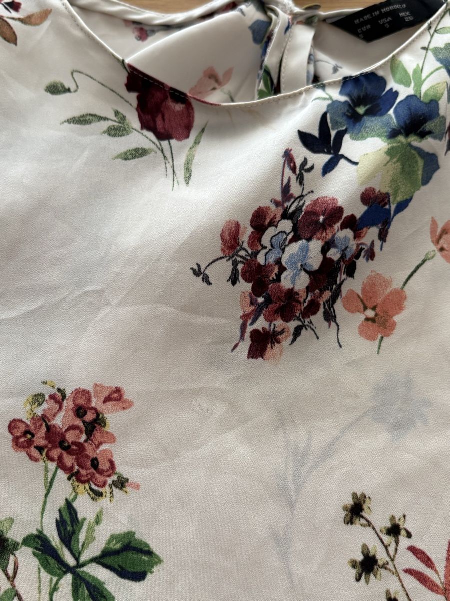 Zara Blusen: Camicetta ZARA floreale manica lunga taglia S – Gebraucht aus S. Antonino von LIKA91 3