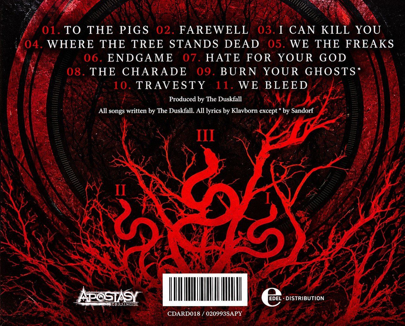 CD: CD The Duskfall - Where The Tree Stands Dead, Nr. 959 – Nuovo e nell'imballaggio originale da Kottwil venduto da Crazyrolf 1