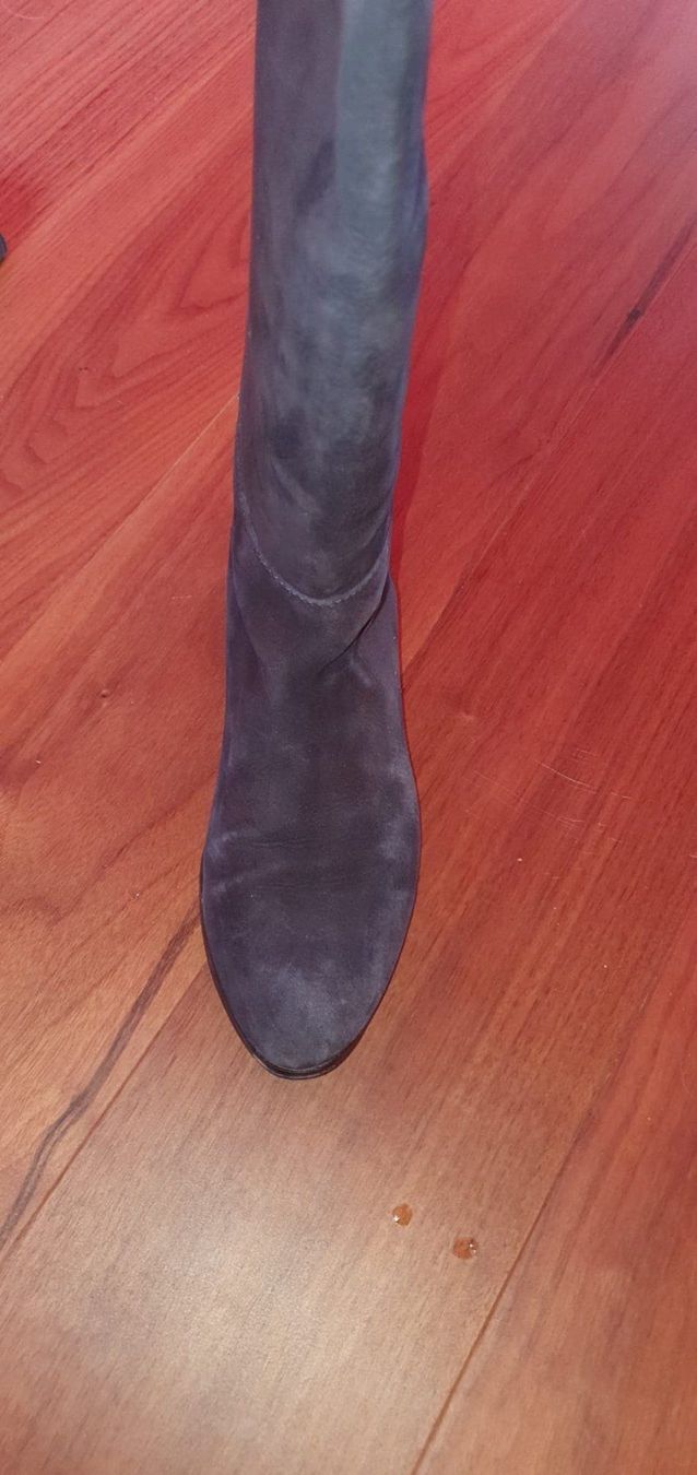 Navyboot Scarpe da donna: Bottes Navyboot en daim bleu – Usato da St-Sulpice VD venduto da juhdu 8