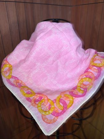 Céline Paris Vintage Tuch Rosa 46x46