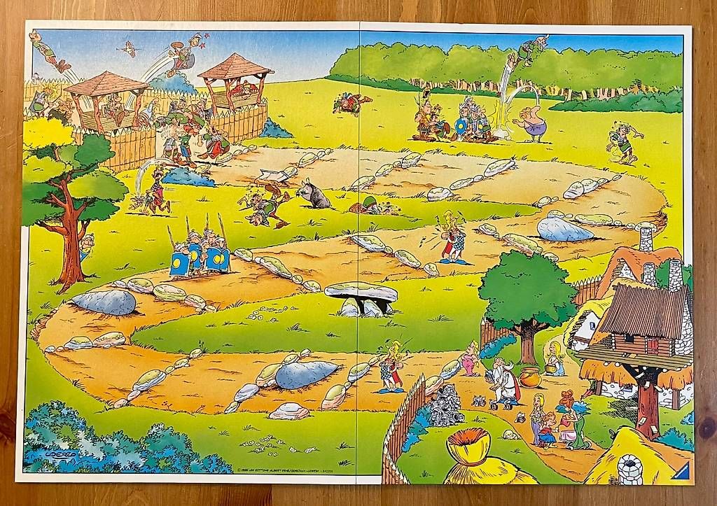 Ravensburger Giochi: Asterix und die Römer Spiel Ravensburger 1990 – Usato da Gümligen venduto da VIN-TAGE-ZONE 2