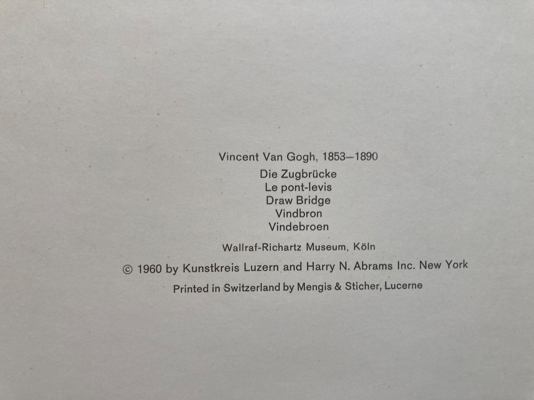 Foto & Immagini: Van Gogh Kunstdrucke, 3 Stk., 1960 – Usato da Gelterkinden venduto da froggy80 5