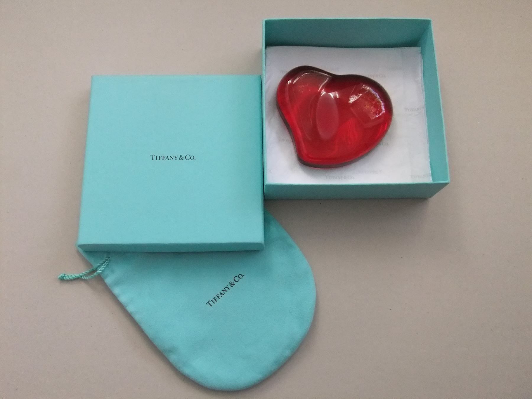 Tiffany & Co. Tutte le decorazioni: Tiffany Herz - Elsa Peretti – Usato da Esslingen venduto da eintagammeer