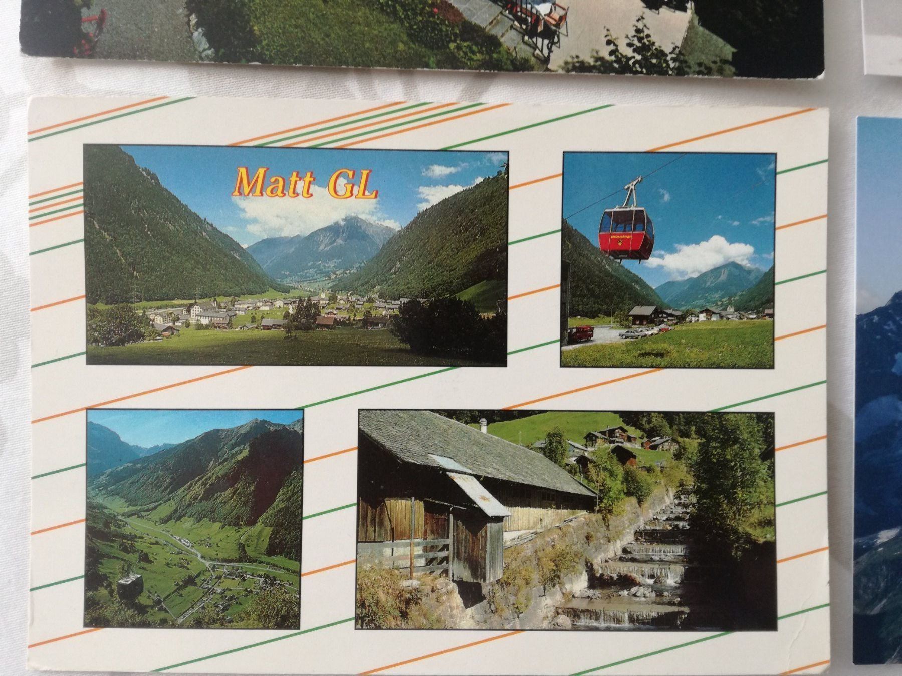 Cartoline postali: 10 AK Kanton Glarus – Usato da Zürich venduto da Tolima194 2
