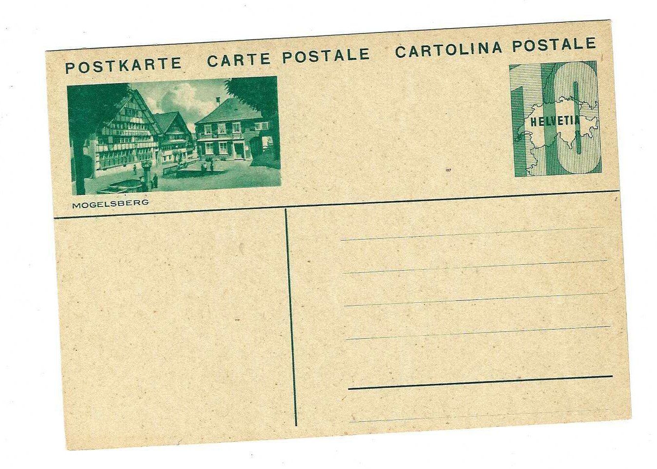 Alle Briefmarken: Bildpostkarte Mogelsberg b2 – Gebraucht aus Aarau von fussball-fussball