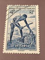 Französische-Westafrika 1947 alte briefmarke