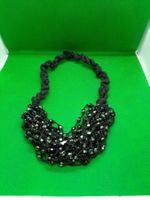 Modeschmuck Halskette Schwarz