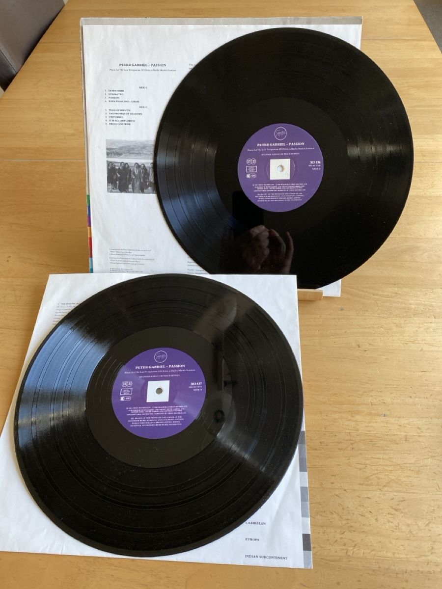 Dischi in vinile: Peter Gabriel – Passion – Usato da Zürich venduto da markus234 3
