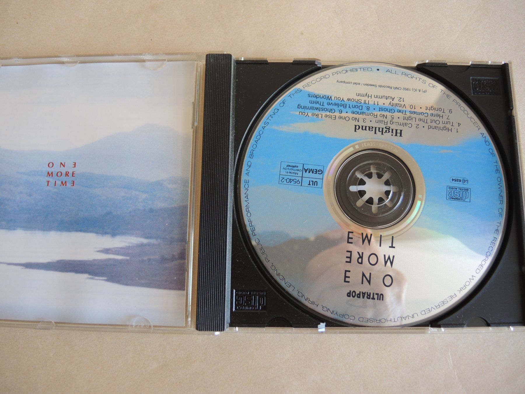 CD: CD - One More Time - Highland – Usato da Rorschach venduto da maeck8 1