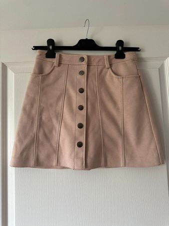 Jupe rose pale Zara