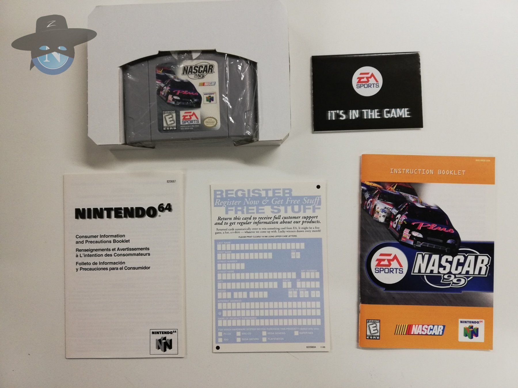 Nintendo Giochi: Nascar 99        / USA / Nintendo 64 N64 – Usato da St. Gallen venduto da zorro_dc 5