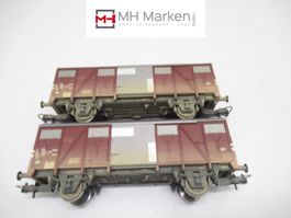 Rivarossi 2x HR6062 gedeckte Güterwagen SBB CFF FFS OVP H0
