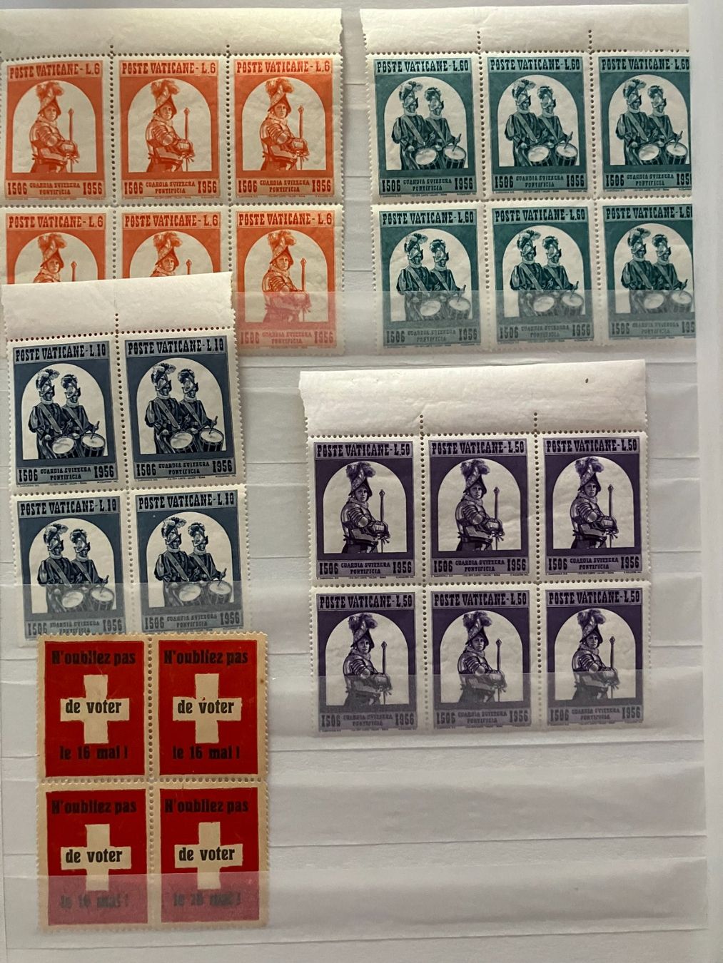 Tutti i francobolli: Vignetten Briefmarken Poster Stamp – Usato da Menzingen venduto da Wlukas