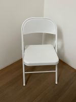 6x Klappstühle / Folding Chairs – Weiss – Sehr guter Zustand