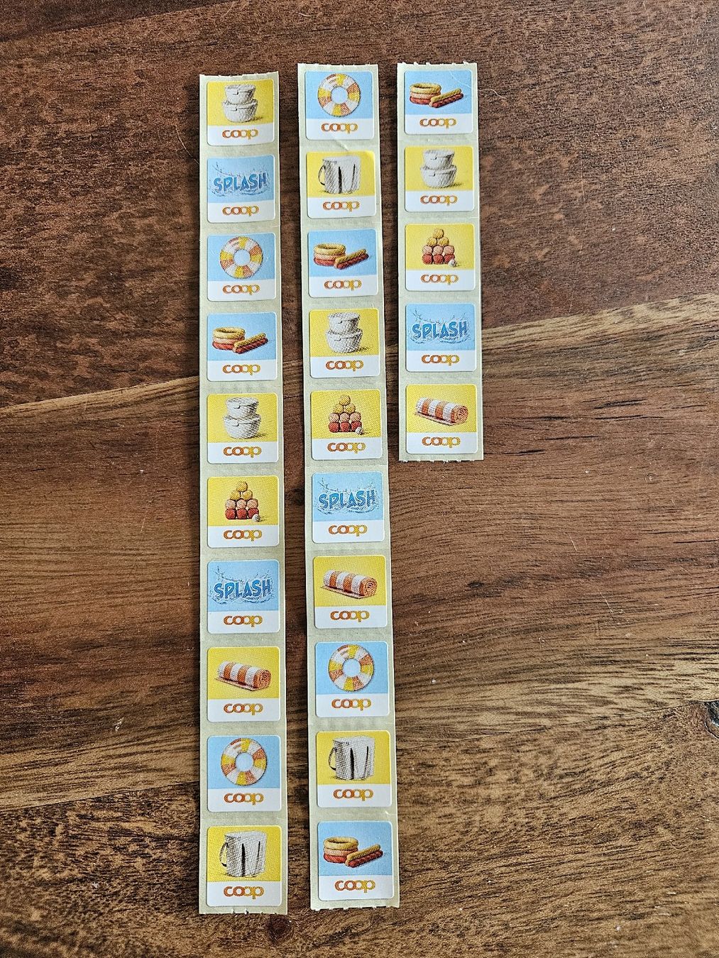 Coop Timbres & points: 25 Coop Splash Kleberli – Neuf (Voir description) à Wattwil par Belinda98