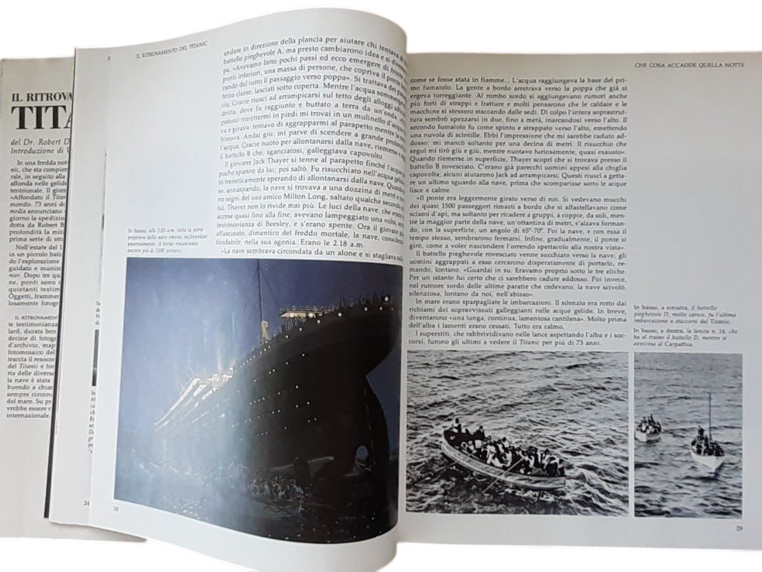 Bücher: Titanic - Il ritrovamento Ballard – Gebraucht aus Mörschwil von lindaswunderkiste 3