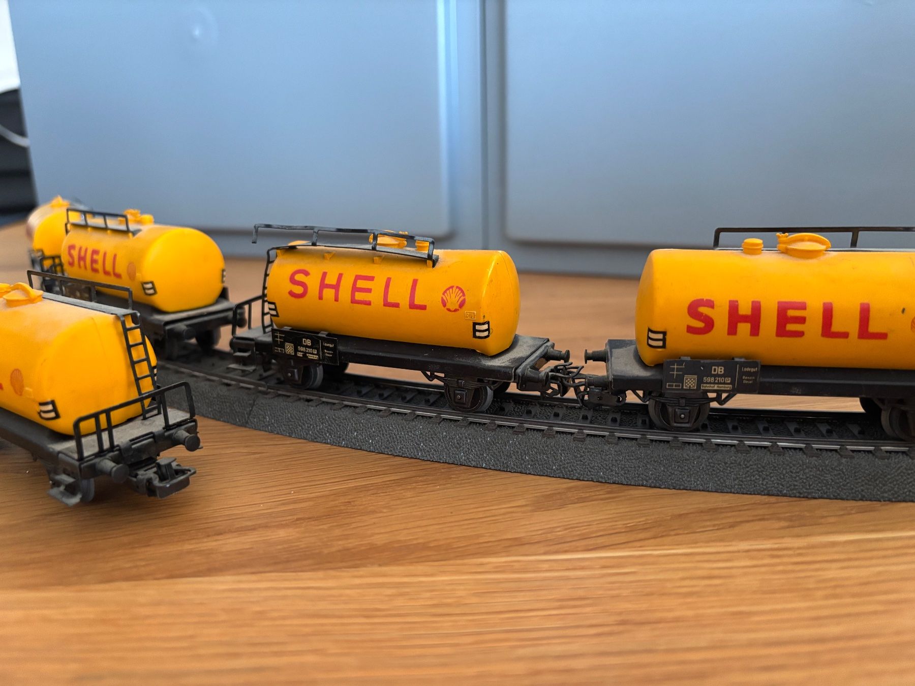 Märklin Modellini di ferrovie: 5x Güterwagen Shell - Märklin – Usato da Bremgarten AG venduto da Trombone98 3