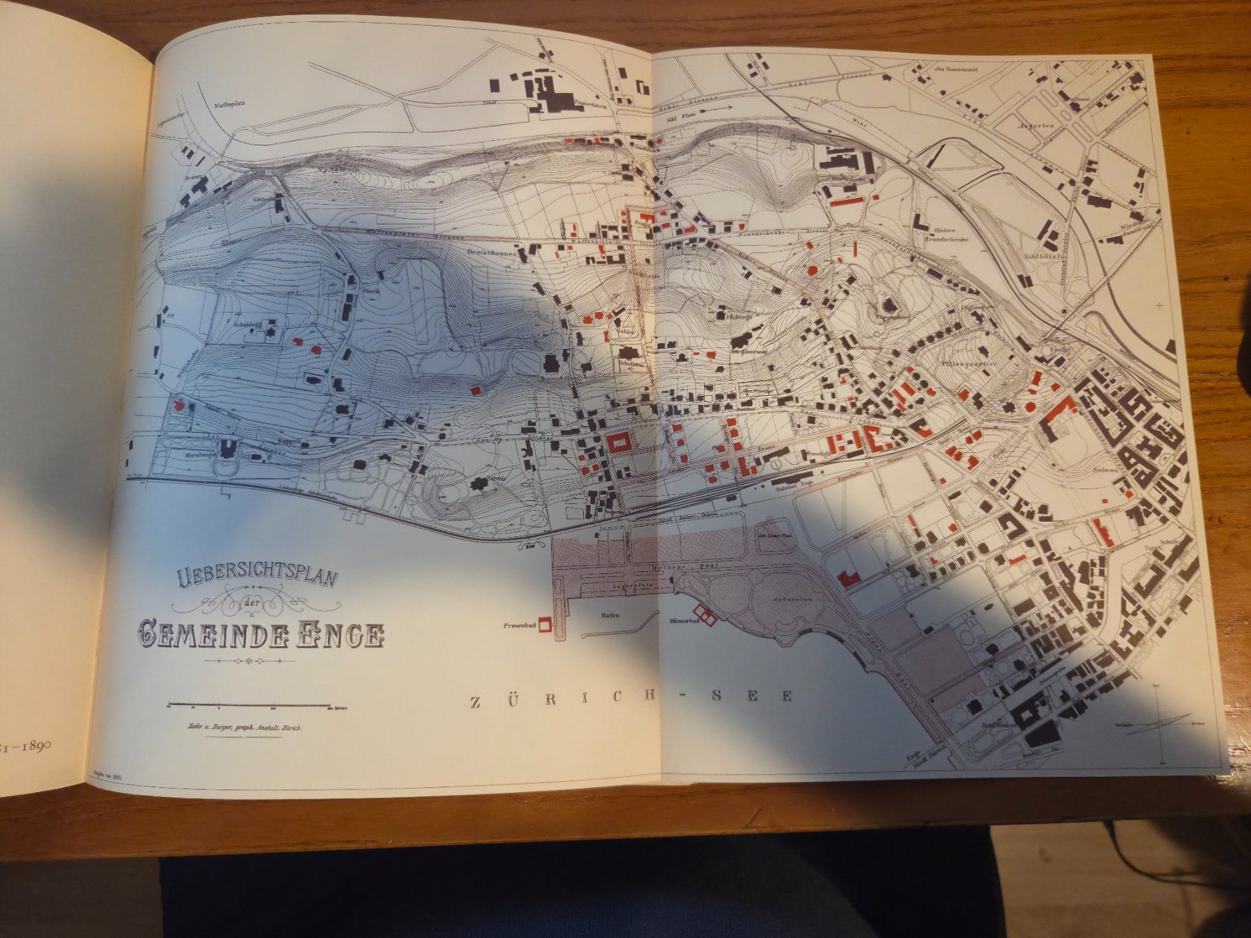 Libri: Hans Hürlimann: Entwicklung Gemeinde Enge 1964 – Usato da Aldesago venduto da lusuardi 7