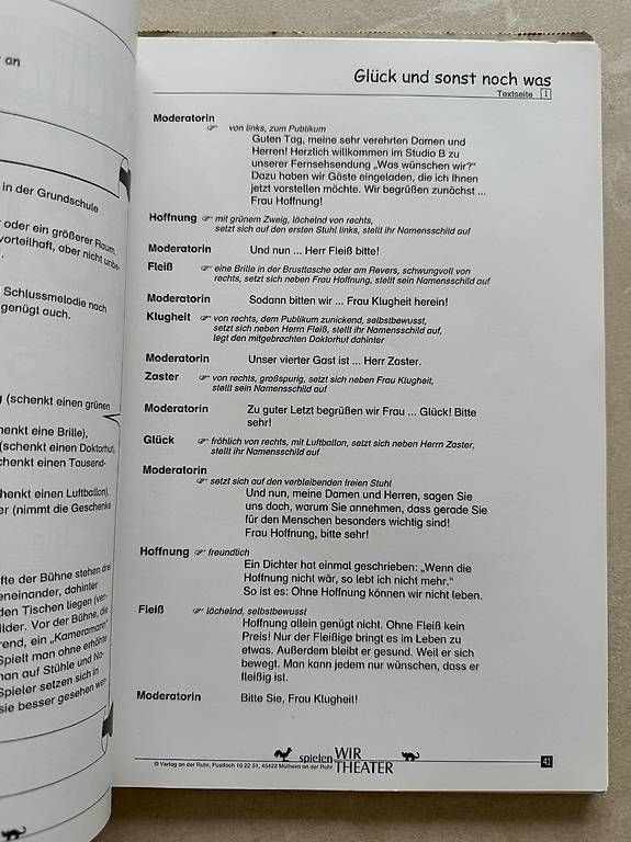 Spiele: Wir spielen Theater – Gebraucht aus Schönenbuch von Herbie6446 3