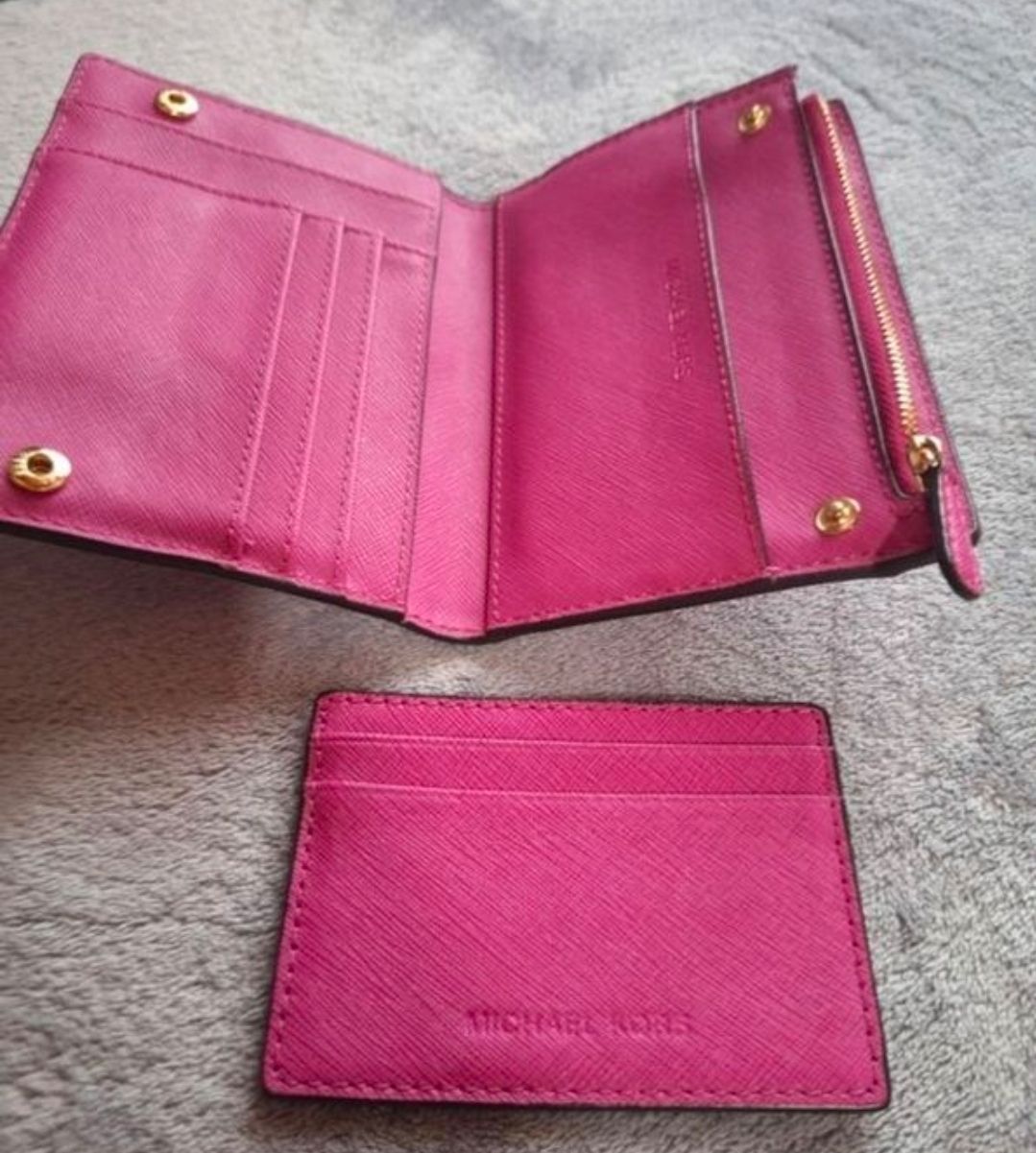 Michael Kors Portemonnaie: Portefeuille Michael Kors rose bon état – Neu (gemäss Beschreibung) aus Tannay von v1n1p00h 1