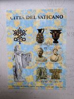 Feuillet de timbres oblitérés Vatican 1983
