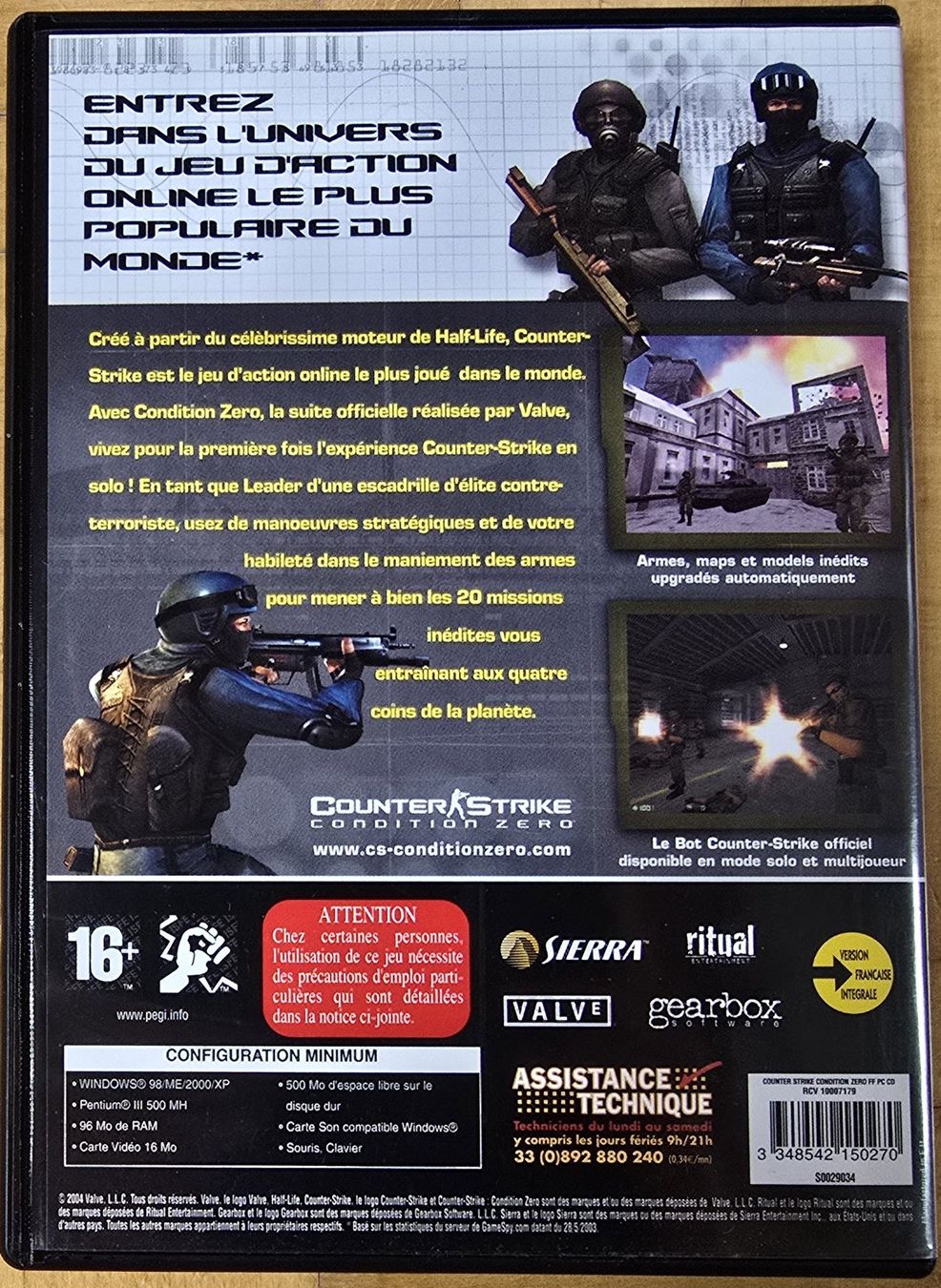 Microsoft Giochi: PC : Counter-Strike - Condition Zero – Usato da Froideville venduto da xXSebastienXx 1