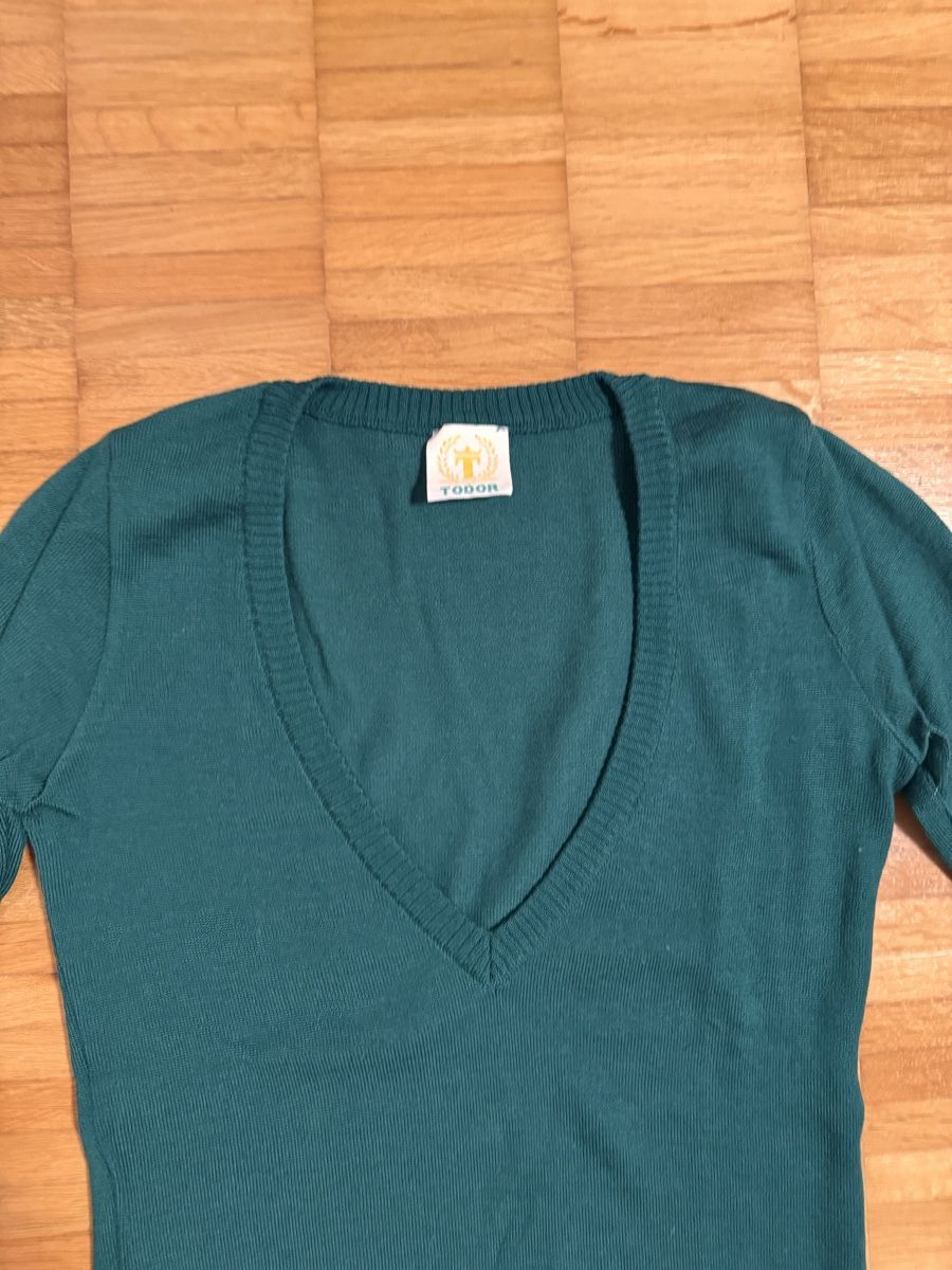 Maglioni & Felpe: Damen Pullover, Smaragd Grün, Gr S, 50% Wolle – Usato da Jona venduto da Good_luck1_ 1