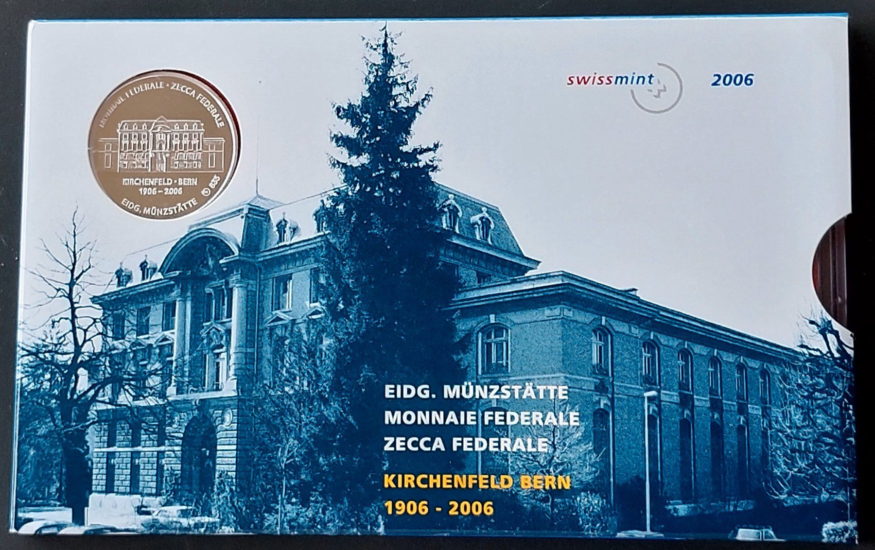 Tutti le monete: Münzsatz Schweiz 2006 stgl. Kirchenfeld – Nuovo (secondo la descrizione) da Arch venduto da coinsandmore 2