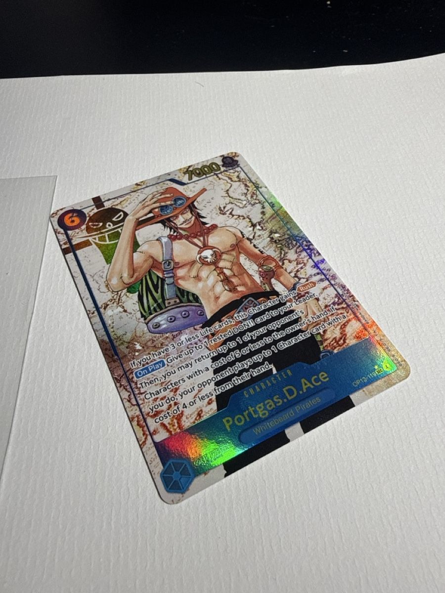 Bandai Carte collezionabili: Portgas. D Ace OP13-119 – Nuovo (secondo la descrizione) da Dübendorf venduto da godpack 1